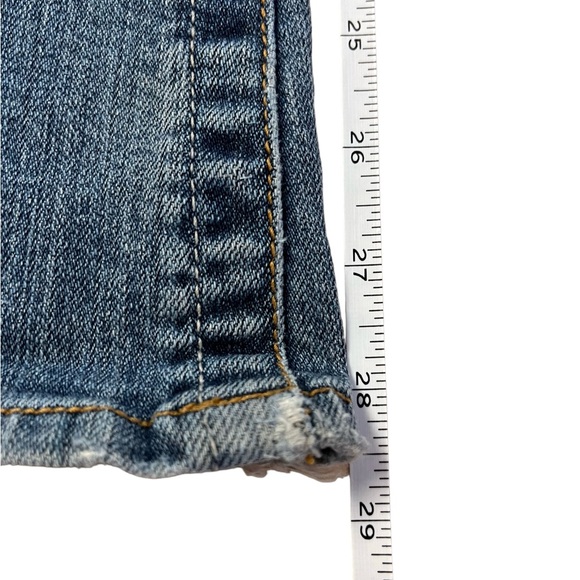 Refuge 7R blue jeans, flare leg, button and zipper fly, low rise - Picture 8 of 9